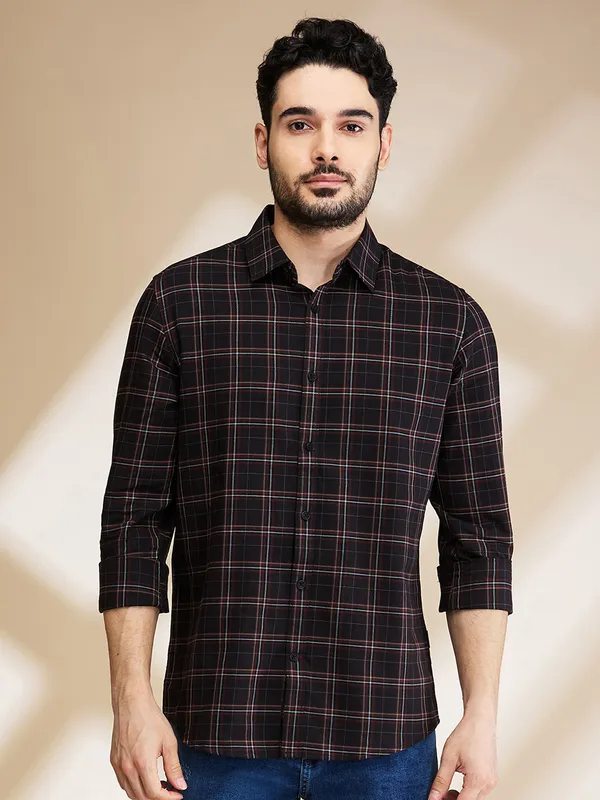 Being Human Clothing Mens-Top Shirts Black