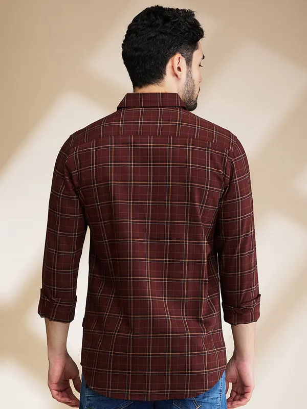Being Human Clothing Mens-Top Shirts Brown