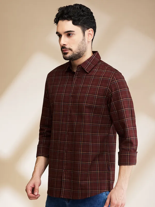 Being Human Clothing Mens-Top Shirts Brown