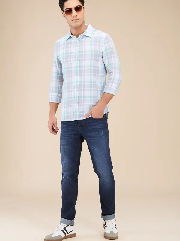 Being Human Clothing Mens-Top Shirts Steel Grey