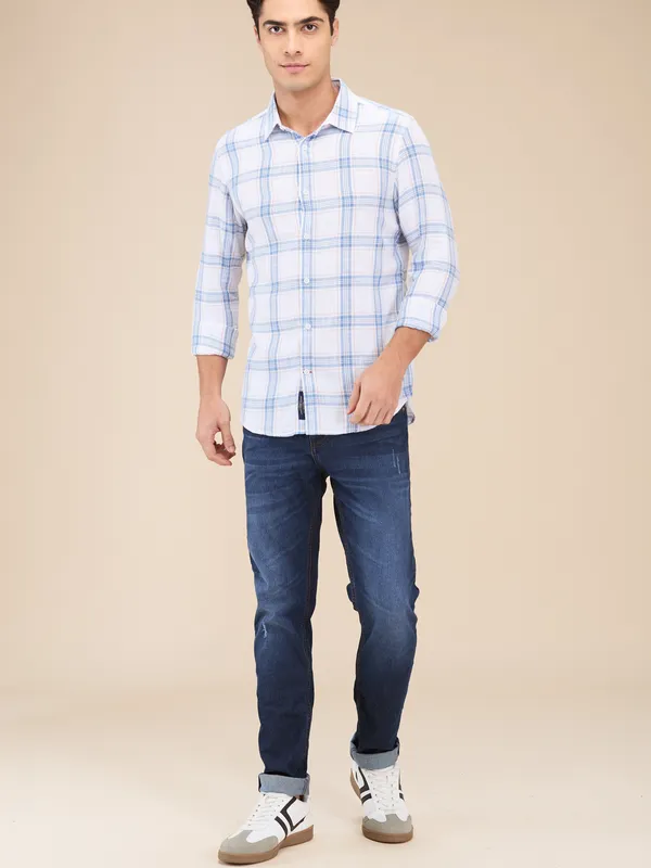Being Human Clothing Mens-Top Shirts White