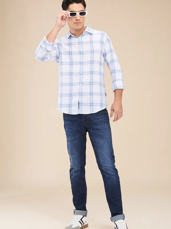 Being Human Clothing Mens-Top Shirts White