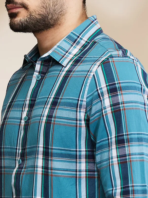 Being Human Clothing Mens-Top Shirts Teal