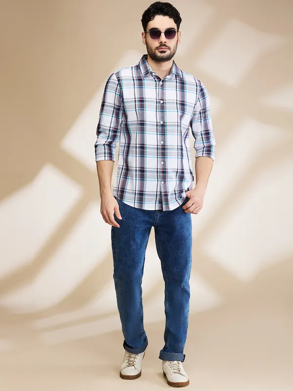 Being Human Clothing Mens-Top Shirts White