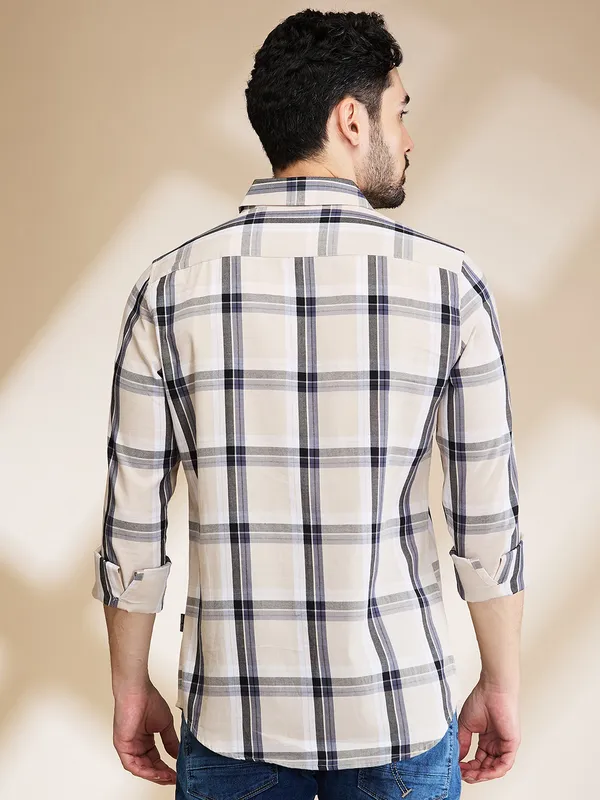 Being Human Mens-Top Shirts Beige
