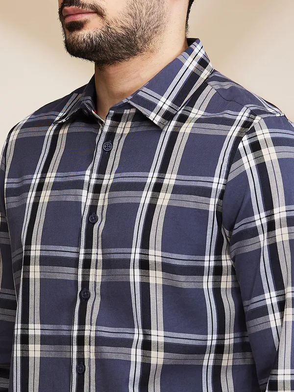 Being Human Mens-Top Shirts Steel Grey