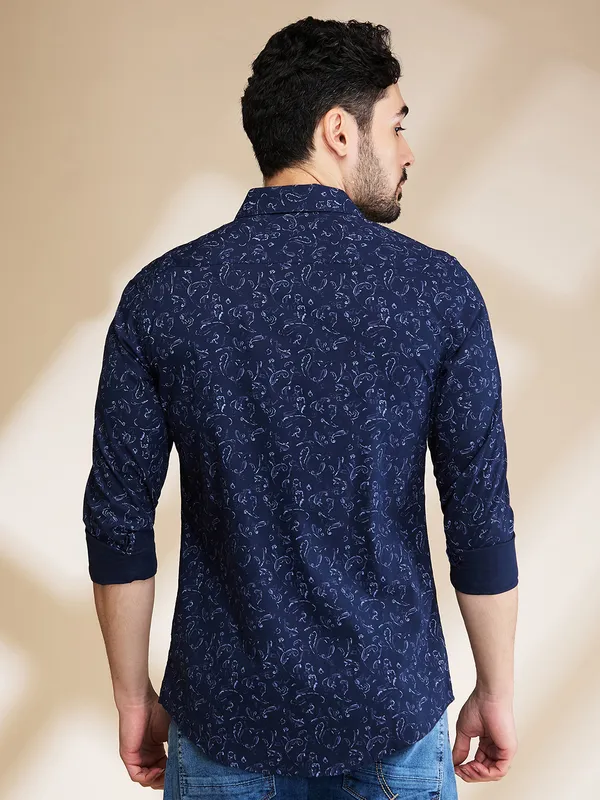 Being Human Clothing Mens-Top Shirts Navy