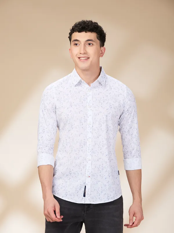 Being Human Clothing Mens-Top Shirts White