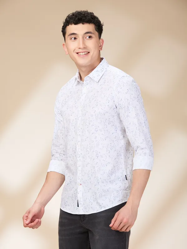 Being Human Clothing Mens-Top Shirts White