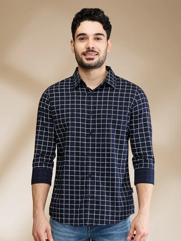 Being Human Clothing Mens-Top Shirts Navy