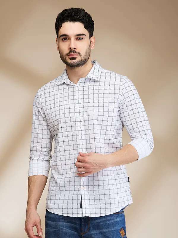 Being Human Clothing Mens-Top Shirts White