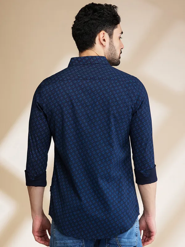 Being Human Mens-Top Shirts Navy