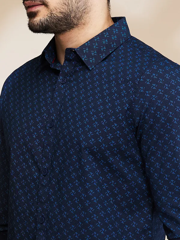 Being Human Mens-Top Shirts Navy