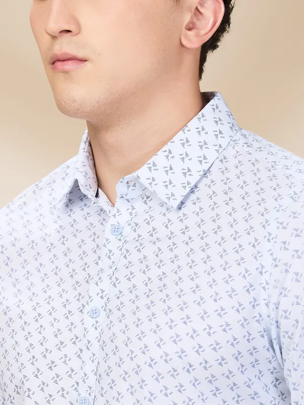 Being Human Mens-Top Shirts Sky Blue