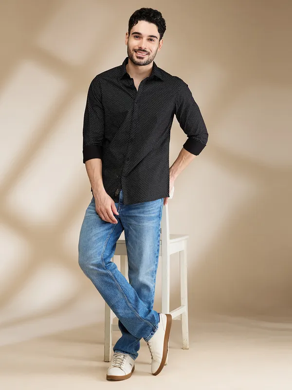 Being Human Clothing Mens-Top Shirts Black