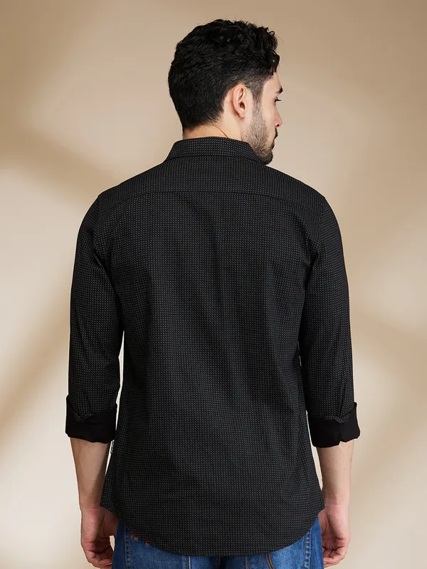 Being Human Mens-Top Shirts Black
