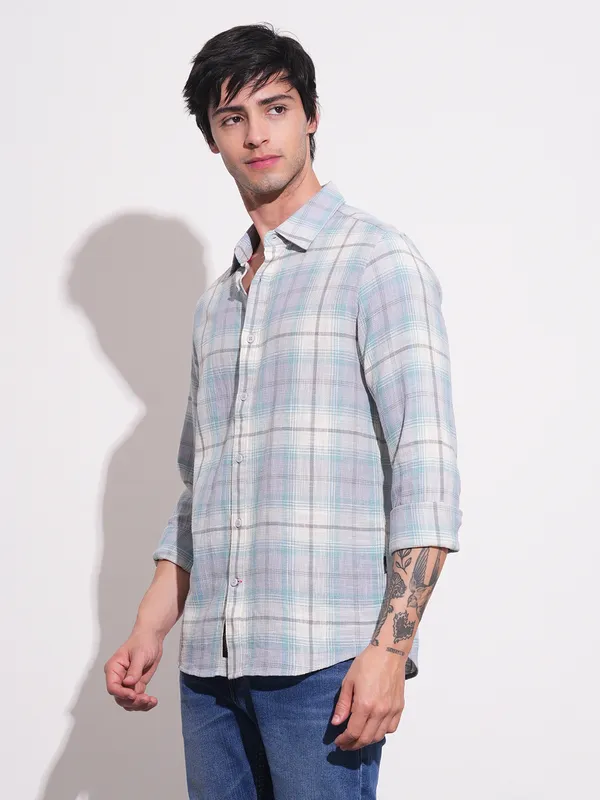 Being Human Clothing-Mens-Top-Shirts Aqua