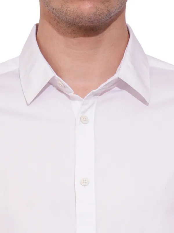 Being Human Clothing Mens-Top Shirts White
