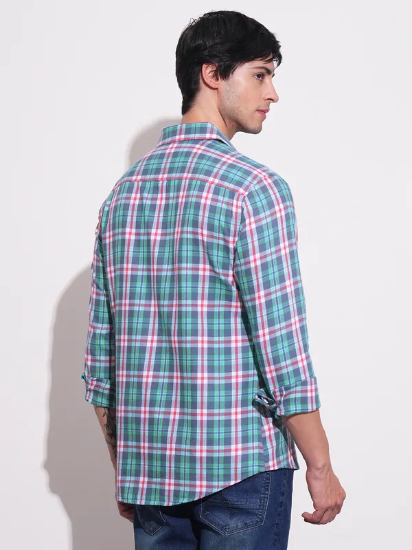 Being Human Clothing-Mens-Top-Shirts Aqua