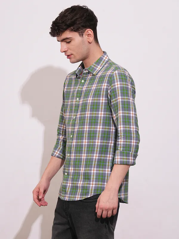 Being Human Clothing Mens-Top Shirts Green
