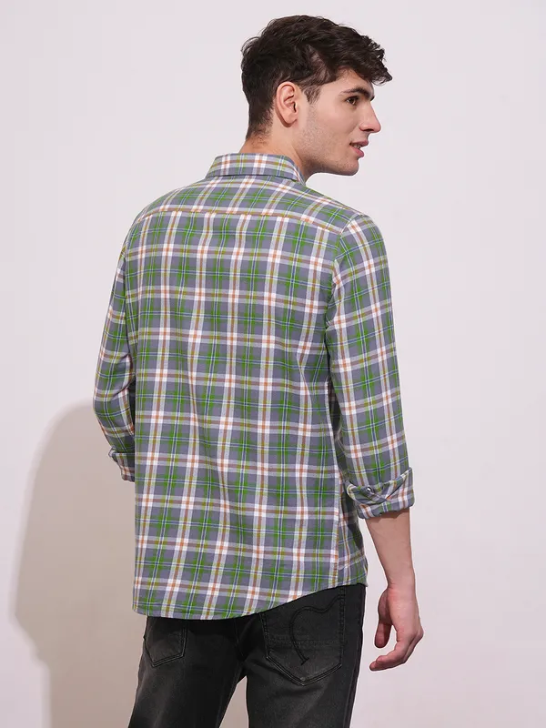 Being Human Clothing Mens-Top Shirts Green