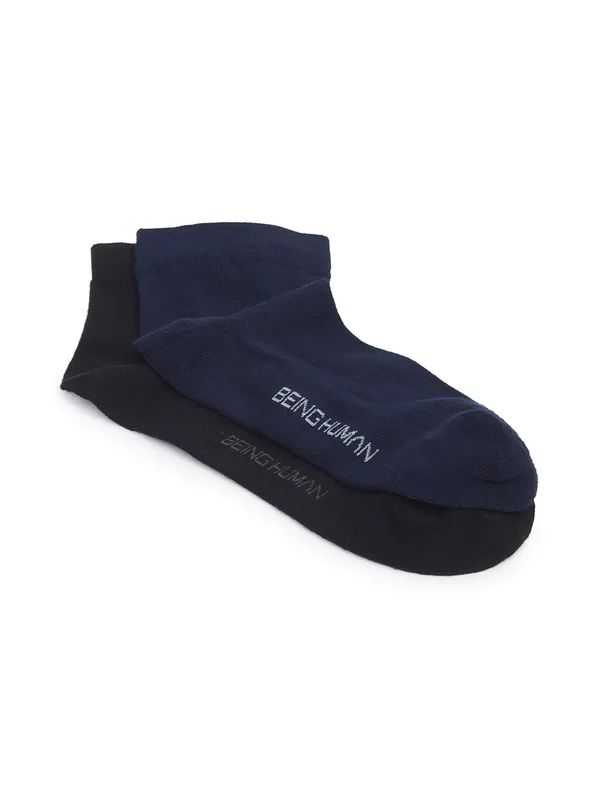 Being Human Accessories Black/Navy Socks