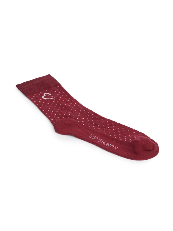 Being Human Accessories Maroon Socks