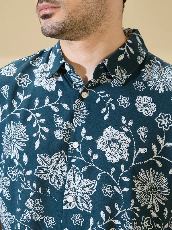 Being Human Clothing Mens-Top Shirts Green