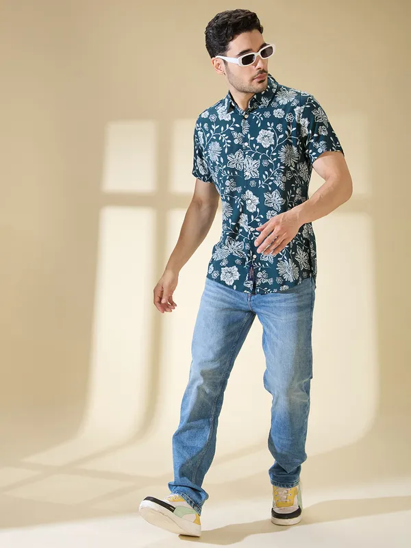 Being Human Clothing Mens-Top Shirts Green