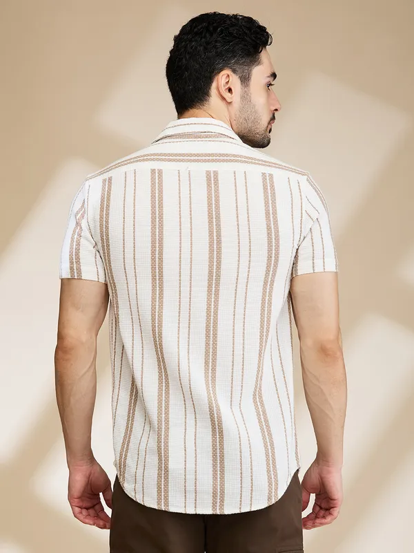 Being Human Clothing Mens-Top Shirts Beige