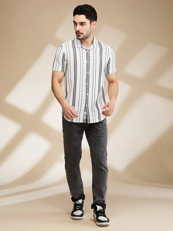 Being Human Clothing Mens-Top Shirts Dk.Grey