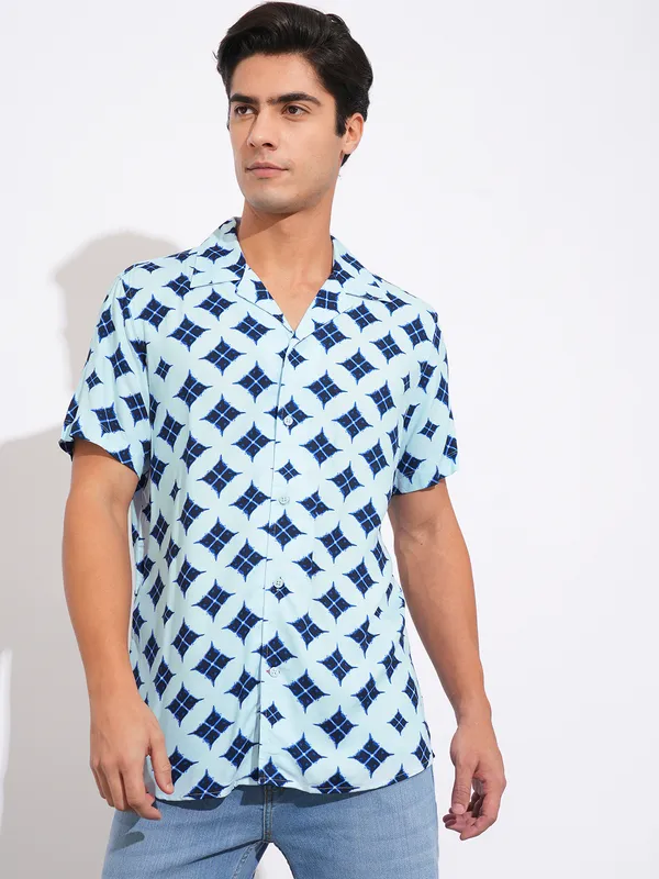 Being Human Clothing Mens-Top Shirts Blue
