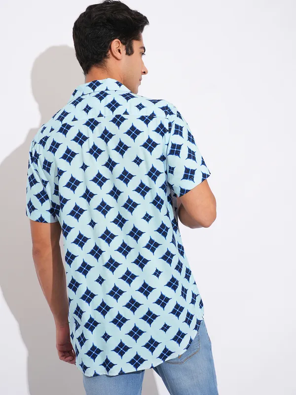 Being Human Clothing Mens-Top Shirts Blue