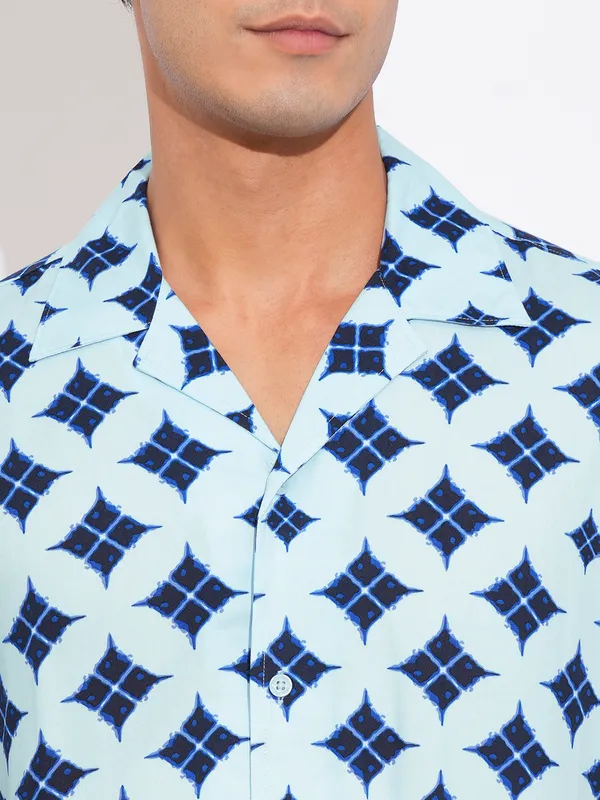 Being Human Clothing Mens-Top Shirts Blue