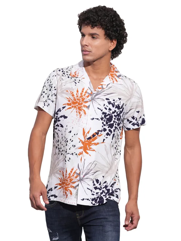 Being Human Clothing Mens-Top Shirt White
