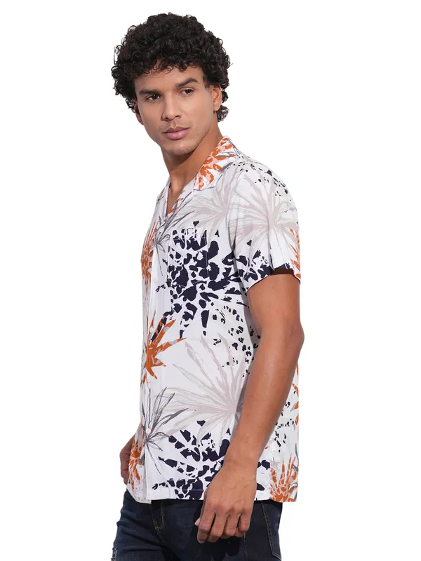 Being Human Clothing Mens-Top Shirt White