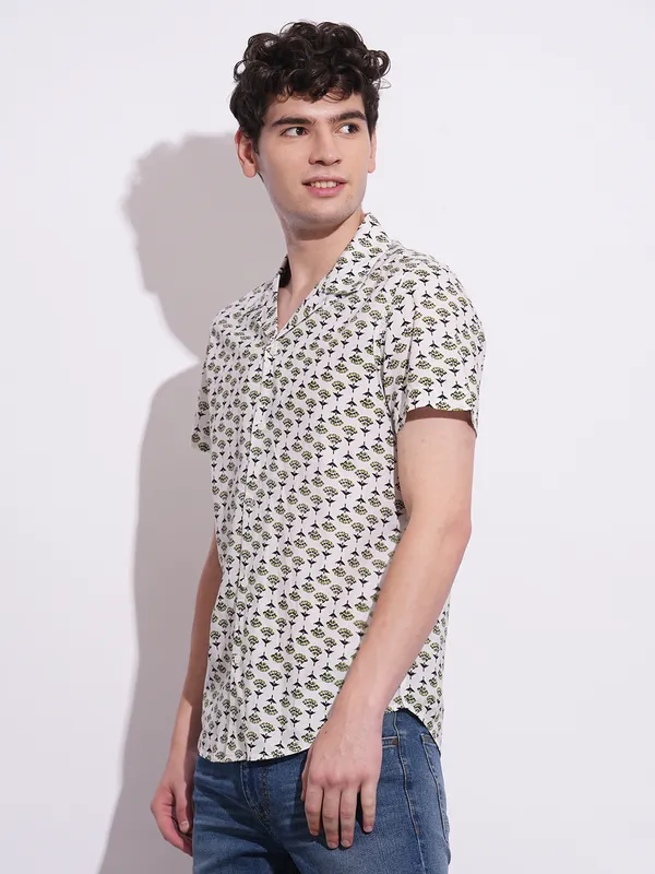 Being Human Clothing Mens-Top Shirts White
