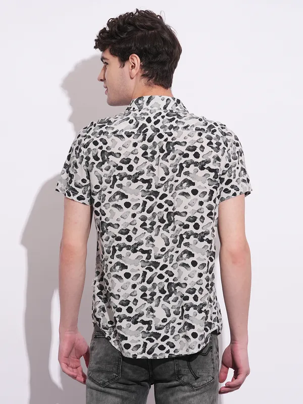 Being Human Mens-Top Shirts Black & White
