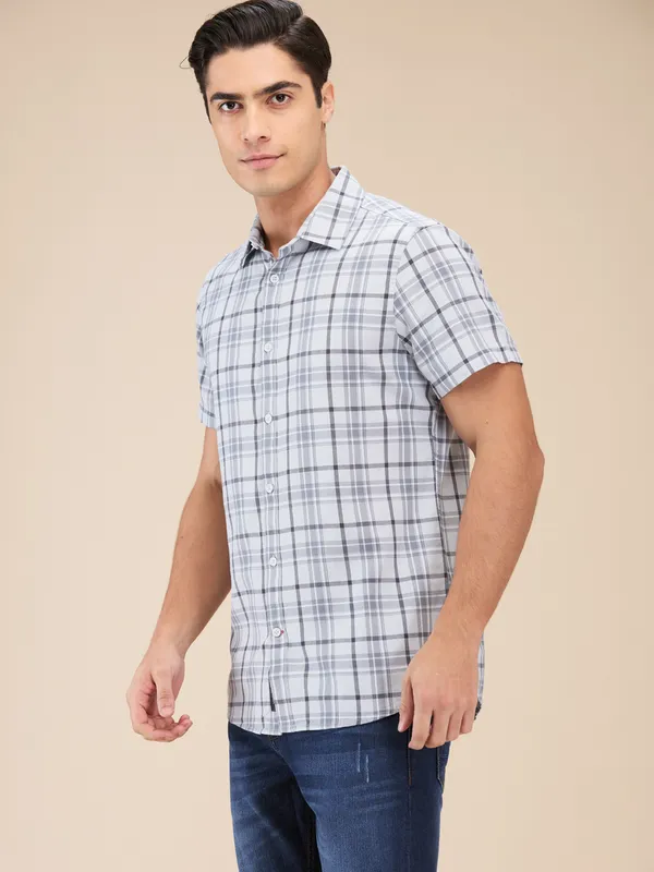 Being Human Clothing Mens-Top Shirts Steel Grey