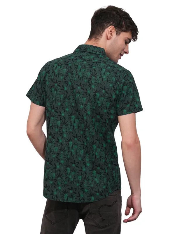 Being Human Clothing Mens-Top Shirts Olive