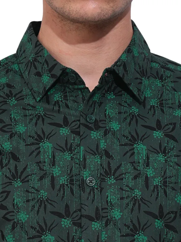 Being Human Clothing Mens-Top Shirts Olive