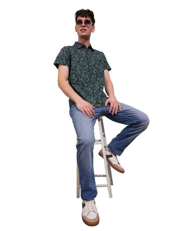 Being Human Clothing Mens-Top Shirts Steel Grey