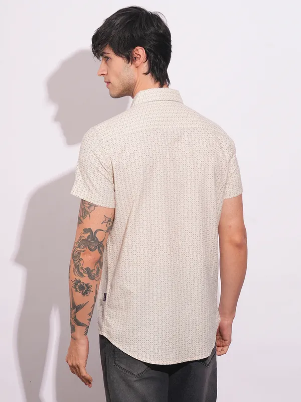 Being Human Clothing-Mens-Top-Shirts Khaki/Blue