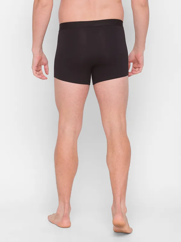 Being Human Clothing Men Regular Fit Trunk-Black/Wine