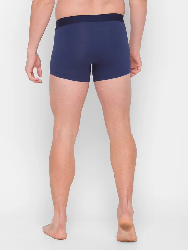 Being Human Clothing Men Regular Fit Trunk-White/Navy