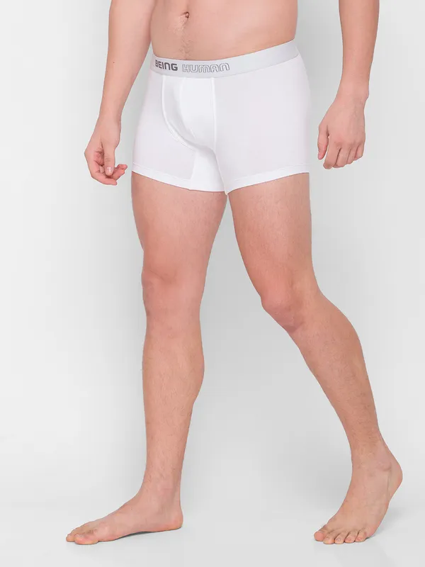 Being Human Men Regular Fit Trunk-Navy/Wine