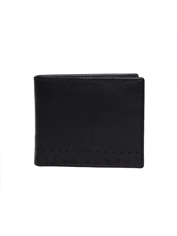 Being Human Men Black Wallets