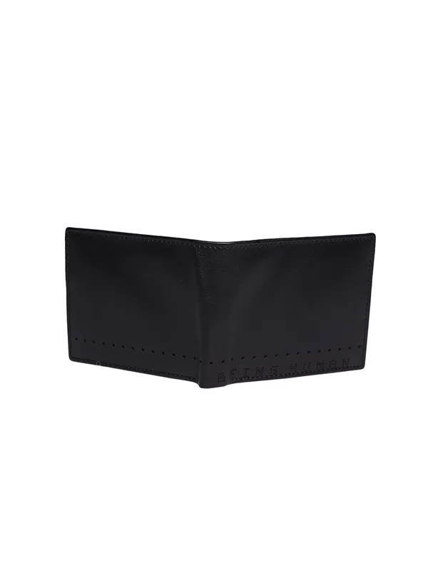 Being Human Men Black Wallets