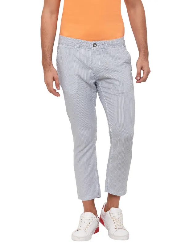 Being Human Clothing Men Regular Fit Chino-White