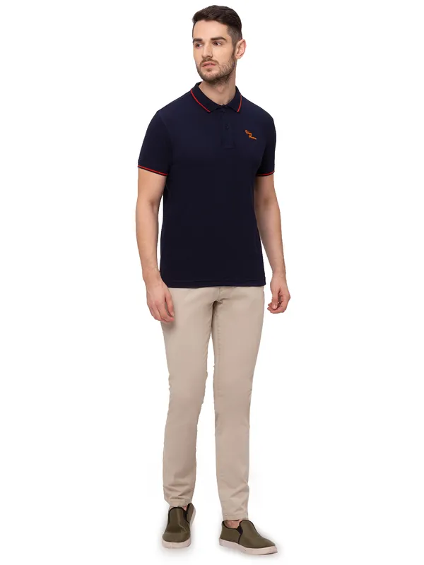 Being Human Men Slim Fit Chino-Beige